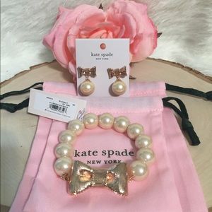 ♠️Kate Spade All Wrapped in pearls Set 🆕